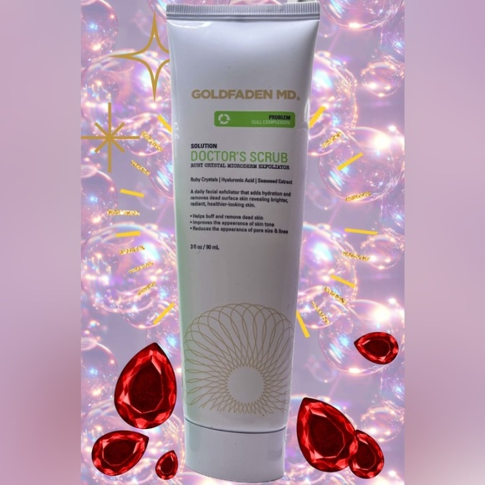 Goldfaden MD Doctor's Scrub Ruby Crystal Microderm Exfoliator
BRAND NEW
